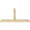 Ekena Millwork Portland Rough Sawn Timber Gable Bracket, Douglas Fir, 60"W x 40"H x 4"D x 4"F, 16/12 Pitch GBW060X40X0404POR00RDF - alternate 2